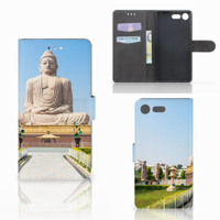 Sony Xperia XZ Premium Flip Cover Boeddha