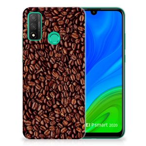 Huawei P Smart 2020 Siliconen Case Koffiebonen