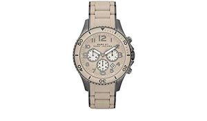 Horlogeband Marc by Marc Jacobs MBM2580 Staal Beige 22mm