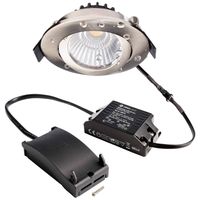 Deko Light 565392 Dione IP LED-inbouwlamp Energielabel: E (A - G) LED LED vast ingebouwd 8.5 W Nikkel