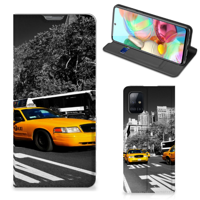 Samsung Galaxy A71 Book Cover New York Taxi