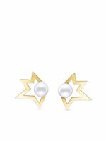 TASAKI boucles d'oreilles Collection Line Comet Plus en or 18ct à perles - thumbnail