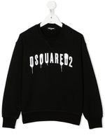 DSQUARED2 KIDS sweat à logo imprimé - Noir - thumbnail