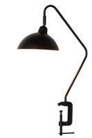 vtwonen Tafellamp 'Orion' met klem, mat zwart