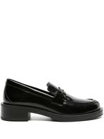 Stuart Weitzman mocassins Palmer Bold en cuir - Noir - thumbnail