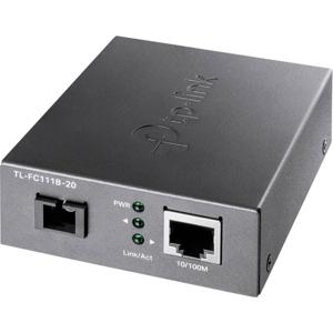 TP-Link TL-FC111B-20 netwerk media converter 100 Mbit/s Single-mode Zwart