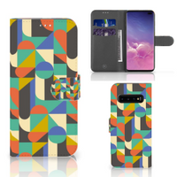 Samsung Galaxy S10 Plus Telefoon Hoesje Funky Retro