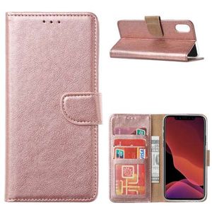 Huawei P40 Hoesje Rose met Pasjeshouder