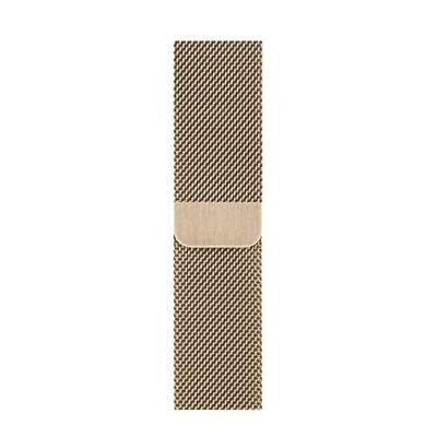 Apple 40mm Gold Milanese Loop Band Goud Roestvrijstaal Apple 40mm Gold Milanese Loop Band Goud Roestvrijstaal