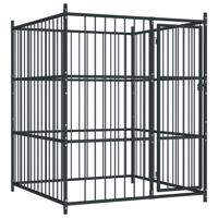 vidaXL Hondenkennel voor buiten 150x150x185 cm