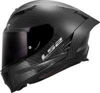 LS2 FF807 Dragon integraalhelm solid mat carbon zwart