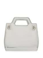 Ferragamo petit sac Wanda cuir - Argent