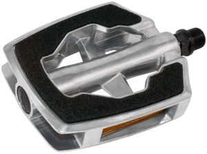 Marwi Pedaalset sp-890 sandblock zwart aluminium zilver