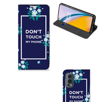 OnePlus Nord 2 5G Design Case Flowers Blue DTMP