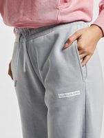 Calvin Klein / joggingbroek Micro Flock in grijs