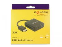 DeLOCK 63276 video kabel adapter HDMI Type A (Standaard) Zwart - thumbnail