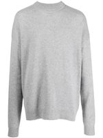 Jil Sander pull en cachemire à col rond - Gris