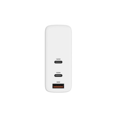HYPER HJG140WW oplader voor mobiele apparatuur Universeel Wit AC Snel opladen Binnen