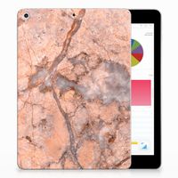 Apple iPad 9.7 2018 | 2017 Tablet Back Cover Marmer Oranje