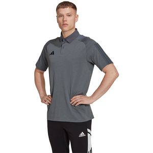 adidas Tiro 23 Competition Polo - Opruiming - Kleding - Grey - maat S