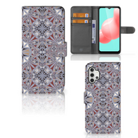 Samsung Galaxy A32 5G Bookcase Flower Tiles - thumbnail