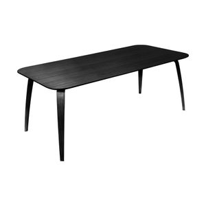 Gubi Dining eettafel Rectangular 200x100 cm black