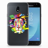 Samsung Galaxy J3 2017 Telefoonhoesje met Naam Lion Color - thumbnail