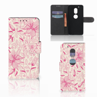 Motorola Moto G4 Play Hoesje Pink Flowers