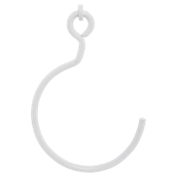 Bloomingville Kapstok Wit Metaal 18cm.H