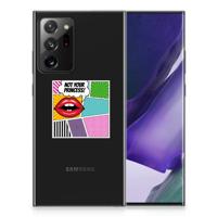 Samsung Galaxy Note20 Ultra Silicone Back Cover Popart Princess