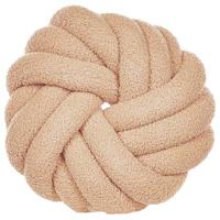 Beliani - AKOLA - Sierkussen - Beige - 31 x 31 cm - Bouclé