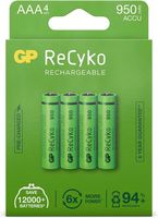 GP Recyko AAA 950mAh 4x - thumbnail