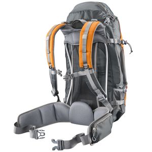 Mantona ElementsPro 40 Rugzakhouder Grijs, Oranje