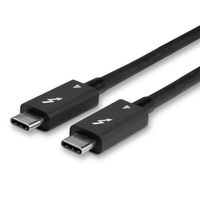 LINDY USB-C-displaykabel USB-C stekker, USB-C stekker 1.00 m Zwart 31120 - thumbnail