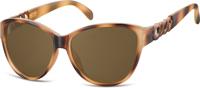 Montana zonnebril dames cat.3 bruin (S150D)