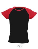 Sol’s L195 Women`s Raglan Colour-T Milky - thumbnail