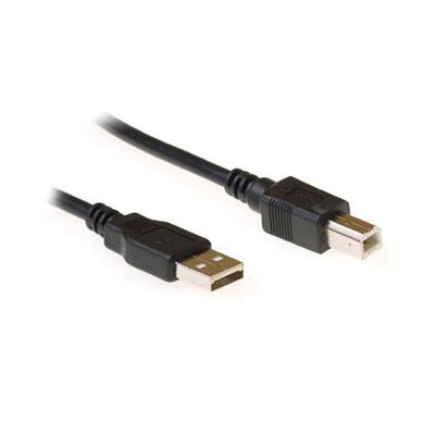 Ewent EC2403 USB-kabel 3 m USB 2.0 USB A USB B Zwart