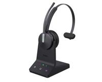 Yealink WH64 Mono UC headset incl. basisstation - universele compatibiliteit, één-oor-design, ruisonderdrukking, USB-poort