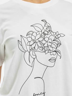 Mister Tee / t-shirt One Line Fruit in wit Mister Tee / t-shirt One Line Fruit in wit