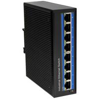 LogiLink NS201P Industrial Ethernet Switch 8 poorten 10 / 100 MBit/s PoE-functie