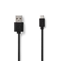 USB 2.0-Kabel | A Male - Micro-B Male | 3,0 m | Zwart [CCGP60500BK30] - thumbnail