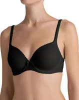 Perfectly Soft WHP - stevige Voorgevormde beugel Bh met kant - T-shirt bh met gladde cups - 85D - Zwart - 85D - 85D - 85D