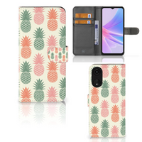 OPPO A78 5G | A58 5G Book Cover Ananas - thumbnail