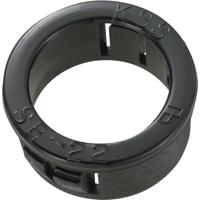 TRU COMPONENTS TC-SBR22203 Kabeldoorvoering Montagegat: 22.2 mm Klem-Ø (max.): 17.5 mm Plaatdikte (max.): 3.2 mm Polyam