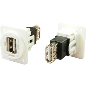 Cliff Adapter, Bus, inbouw USB-poort Type-A - USB-poort Type-A CP30208NXW 1 stuk(s)