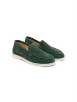 Scarosso mocassins Ludovico en daim - Vert - thumbnail