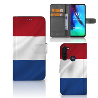 Motorola Moto G Pro Bookstyle Case Nederlandse Vlag