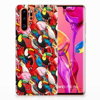 Huawei P30 Pro TPU Hoesje Birds - thumbnail