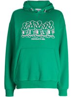 CHOCOOLATE hoodie en coton à logo imprimé - Vert