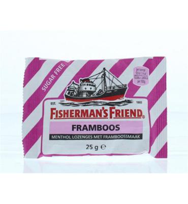 Fisherman'S Friend Fisherman'S Friend Framboos Suikervrij (25g) Fisherman'S Friend Fisherman'S Friend Framboos Suikervrij (25g)